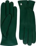 Roeckl Handschoenen Klassische Aufnähte 7.5 Vrouwen Leer Groen Effen