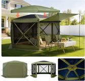 Vevor Pop-Up Paviljoen, 3,6 x 3,6 m, Groen