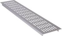 Wallair Licht metaalrooster Zilver (l x b x h) 480 x 100 x 16 mm N35847