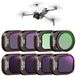 Neewer ND & CPL-filterset compatibel met DJI Mini 4 Pro, 8-pack UV CPL ND8 ND16 ND32 ND64 ND128 ND256 CPL-polarisator neutrale dichtheid drone-lensfilters, multi-gecoat HD optisch glas/aluminium frame