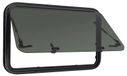 StarTech Dometic Raam voor caravans - 500 x 350 mm - Openingshoek van 85° - Aluminiumlegering - Wit en zwart