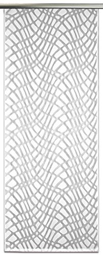 Anna Cortina Schuifgordijn - wit - 125x60 - stof