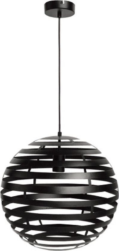 Duverger Sunset - Hanglamp - rond - staal - zwart - 40cm - 1 lichtpunt