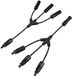 Sygonix câble adaptateur pour connexions solaires Noir 36 cm