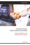 Corporate Libri GmbH Corporate Finance, Value Creation & Investment Paperback