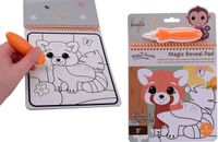 Jouéco The Wildies Family Junior Bloc à dessin magique 17,5 x 25,5 cm Blanc
