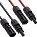 InLine Solarkabel Verlängerungs-Set inkl. Solarstecker 4mm² schwarz/rot 10m (95410)