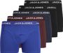 JACK & JONES Jacblack friday trunks (5-pack) - heren boxers - zwart - blauw - donkerrood en kobalt