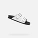 GEOX ADRIEL MEISJES Sandalen - WIT/ZILVER - Maat 32