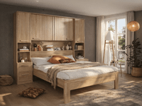 Riga Lit et armoire 160x200 cm sonoma