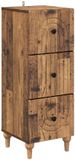 vidaXL Ladekast Bewerkt Hout Oud Hout 90 cm