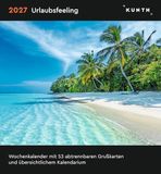 Urlaubsfeeling KUNTH Urlaubsfeeling - Postkartenkalender 2027