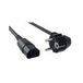 Bachmann 356.172 câble d'alimentation noir 0,5 m fiche C13