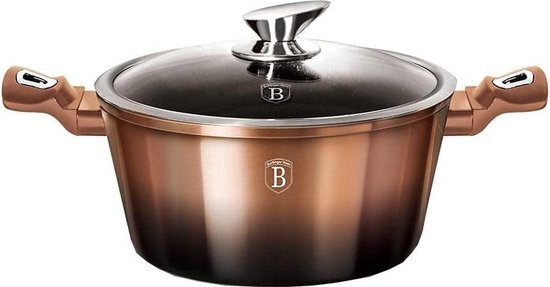 Berlinger Haus Braadpan Rg Noir 24 X 11,8 Cm Aluminium Goud