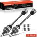 BMW 3-serie (E36, E46), Z4 (E85) - 2x aandrijfas, achteras, links en rechts - Automaatbak - 625 mm - 27 tanden, 48 ABS-tanden - M24x1,5