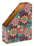 Clairefontaine 116221C Kartonnen Tijdschrifthouder met Floraal Frida Kahlo Illustratie