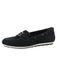 Tamaris dames slip-on schoen 1-24630-44 805 Moccassin damesschoenen leer blauw