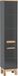 Cintra Armoire de salle de bain, couleur graphite - 35 x 33 x 187 cm - Grande armoire