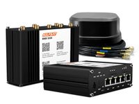 SELFSAT MWR 5550 eSIM 5G Cat 19 WLAN Router bis 3,3 Gbps inkl. SATCO 5G Antenne schwarz