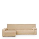 Eysa Lichte bankovertrek voor chaise longue, met lange mouw, linkerkant, vooraan, beige