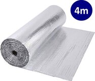 Nordevik Eco Radiatorfolie - 400cm x 45cm - Zilver