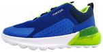 Geox Acivart ILLUMINUS Chaussures enfant garçon mocassins bleu loisir