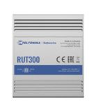 Teltonika RUT300 Bedrade Router - Fast Ethernet - Blauw/Metallic