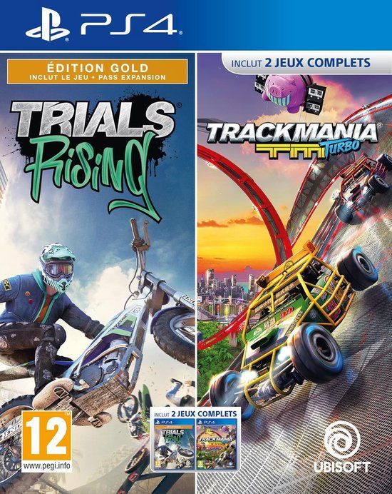 Ubisoft Trackmania Turbo + Trials Rising PlayStation 4