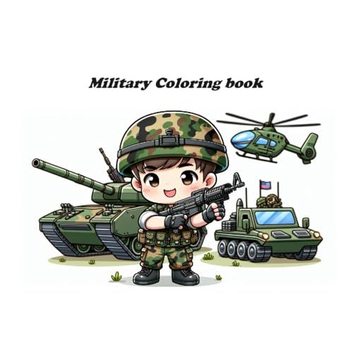 Military Coloring Book