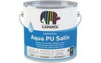 Caparol Capacryl Aqua PU Satin | Zijdeglans Binnen & Buiten Lakverf | 1 LTR | Wit