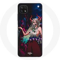 Maniacase Etui voor Samsung Galaxy A22 5G Yamato One Piece Manga Poster