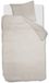 vtwonen Gentle Embrace dekbedovertrek - Eenpersoons - 140 x 200/220 cm - Zand