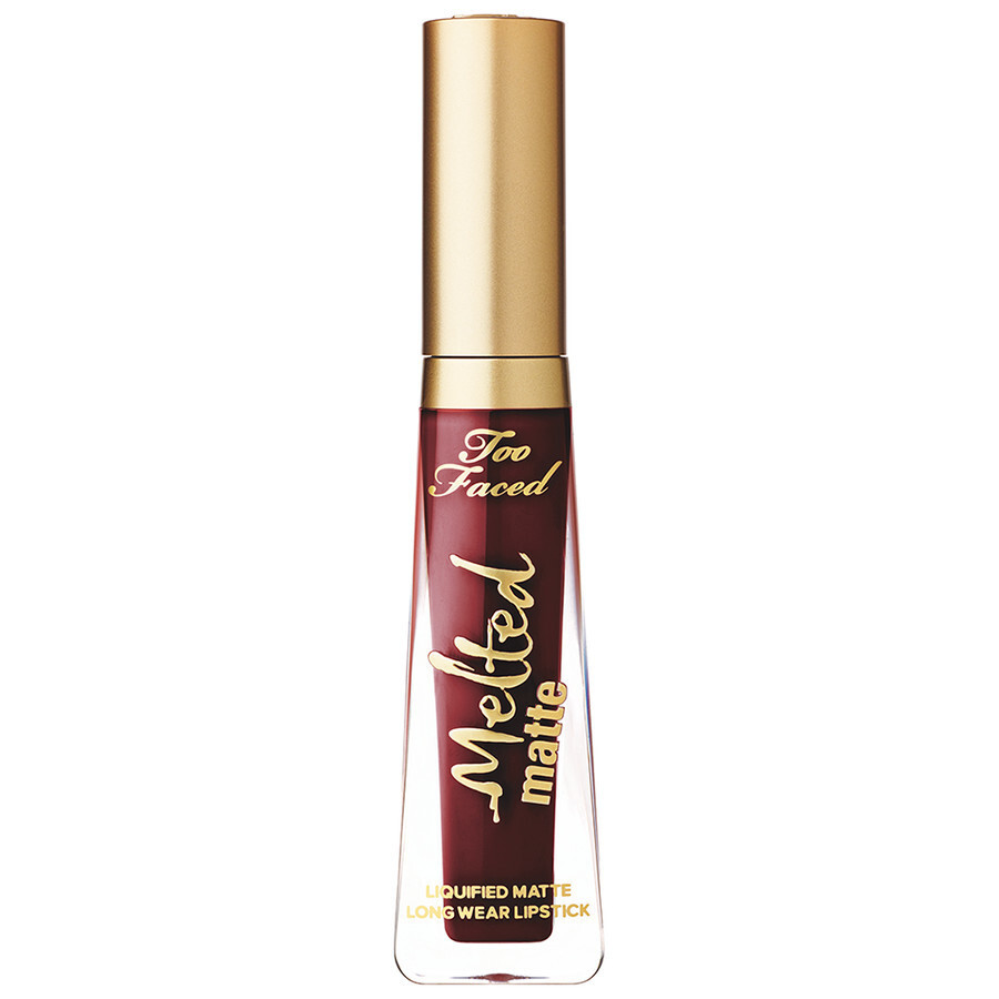 Too Faced Drop Dead Red Melted Matte Lipstick 1 stuk