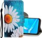 Merkloos OPPO A5S Gekleurde tekening patroon Horizontale flip lederen tas met houder & kaartsleuven & portemonnee (kamille)