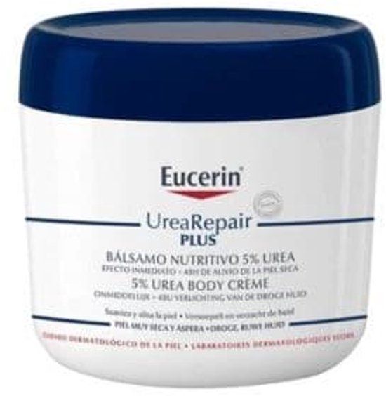 Eucerin UreaRepair Bodycreme 5% Urea - hydraterende Ureum Crème - Zonder parfum – 450 ml