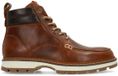 No Stress Heren Cognac Leren Veterboots Maat 45