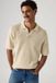 Levi's Dillon polo met open kraag - Men's - XL - Beige / Castle Wall