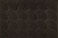 Kleen-Tex Dune Deurmat Waves - 60 x 90cm - Dark Brown