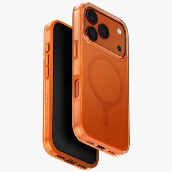 Uniq Clario Hoesje Voor iPhone 17 Pro Oranje