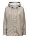 ONLY Dames Regenjas ONLELISA SHORT RAINCOAT OTW - Zilver - XL