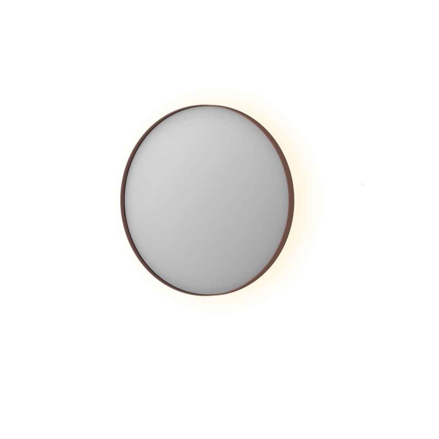 Ink Spiegel SP17 Rond Colour Changing LED - 60x60cm - Brushed Copper