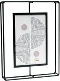 Deknudt Frames Fotolijst S68PD2 - Zwart Metaal - Vintage - 13x18 cm