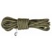 Bobby Walk 10 M hondenriem, 3 meter/dikte 1,2 cm, slanglijn, robuust nylon, kaki, 10 meter