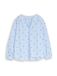 Tom Tailor - Blouse met hartjesborduursel - Maat 40 - blue heart design