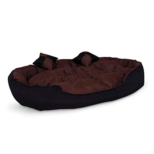 Dibea 4-In-1 Hondenmand DB00211 - Zwart/Bruin - Medium