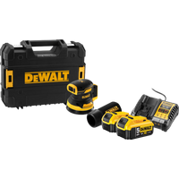 DeWalt DCW210NT-XJ - Schuurmachine - 2x 5,0 Ah Accu - Starterspakket