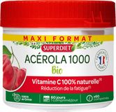 Superdiet Acerola 1000 Bio 60 comprimés