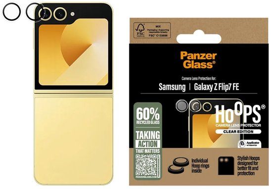 PanzerGlass Camera Protector Hoops Optic Rings Transparant