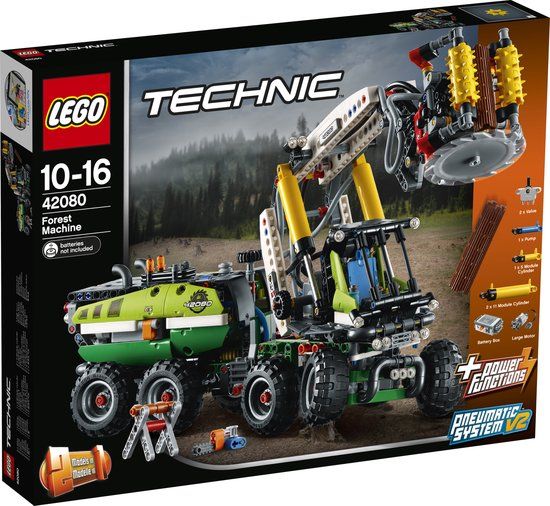 LEGO Technic 42080 - Bosbouwmachine - Bouwset - 1003 Onderdelen
