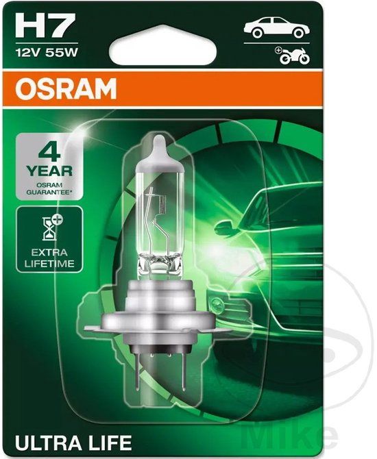 Osram Ultra Life Autolamp H7 12V 55W